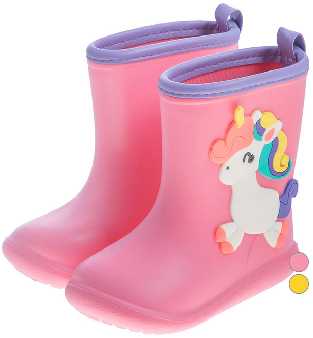 점핑칙피 아동용 캐릭터 EVA 레인부츠