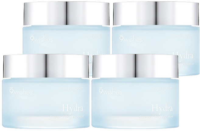 나인위시스 하이드라 앰플 크림, 50ml, 4개