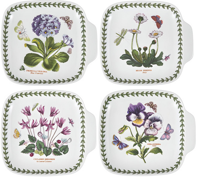 포트메리온 보타닉가든 카나페접시, 혼합색상, 1세트