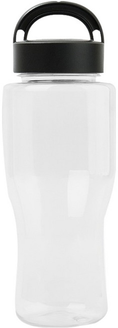 아조아 손잡이캡 픽업보틀, 블랙, 710ml, 1개