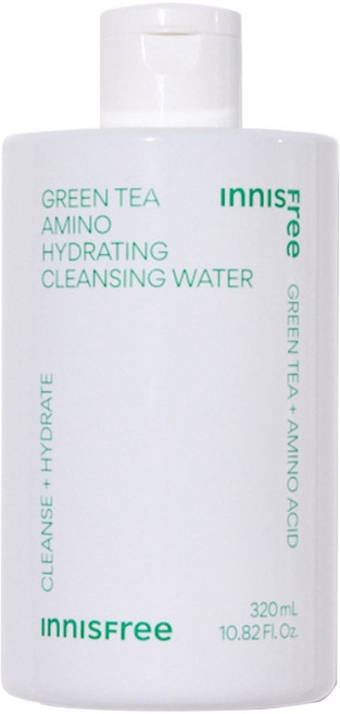 이니스프리 그린티 아미노 수분 클렌징 워터, 320ml, 1개