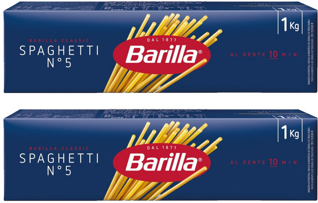 바릴라 스파게티, 1kg, 2개