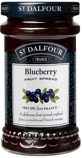샹달프 블루베리잼, 170g, 1개