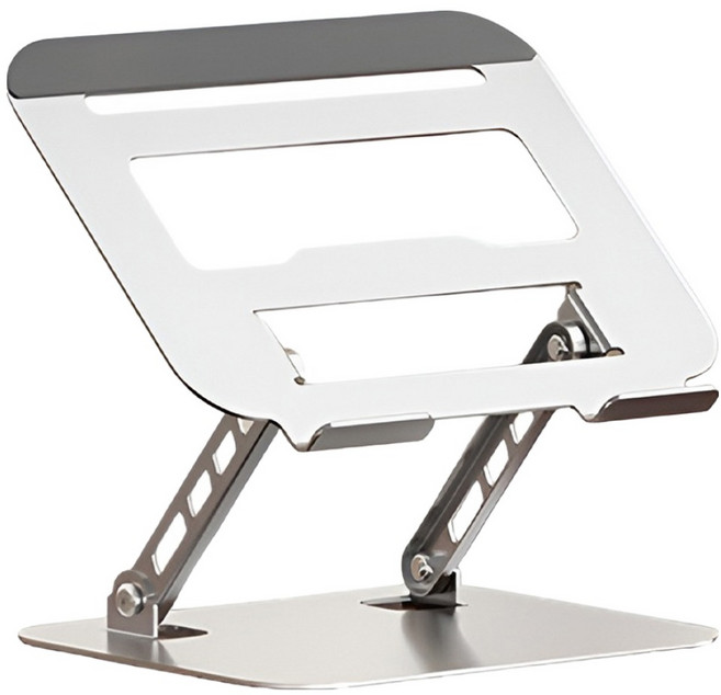 HONG JIN 宏晉 懸空增高筆電支撐架, 銀色, 1個