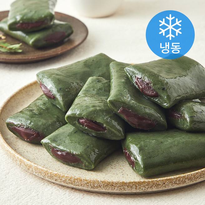 시루조아 굳지않는 떡 쑥 앙꼬절편 (냉동), 1.4kg, 1개입, 1개