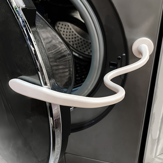 코멧 홈 세탁기 건조기 자석 도어 스토퍼, 화이트, 1개