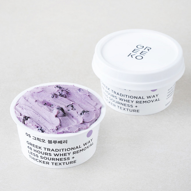 그릭오 블루베리 그릭 요거트 2개입, 100g, 1개