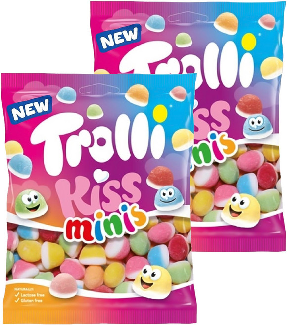 Trolli 多利軟糖 迷你點點造型, 100g, 2包