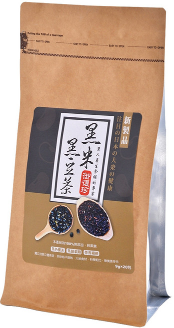御復珍 黑米黑豆茶, 9g, 20包, 1袋