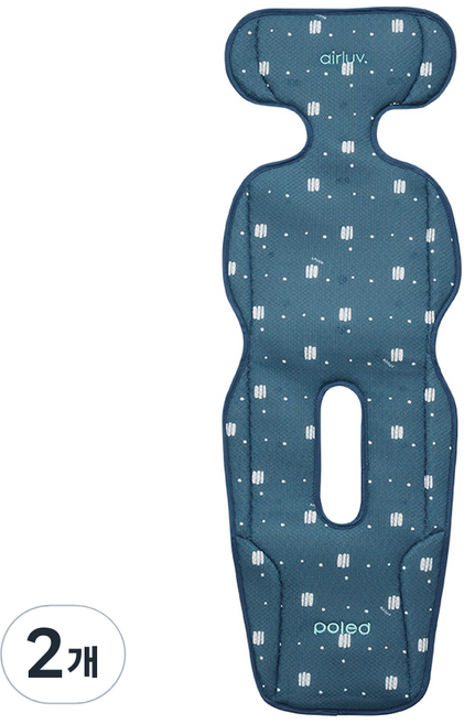 폴레드 에어러브4 도넛 통풍시트, 스노우블루, 2개