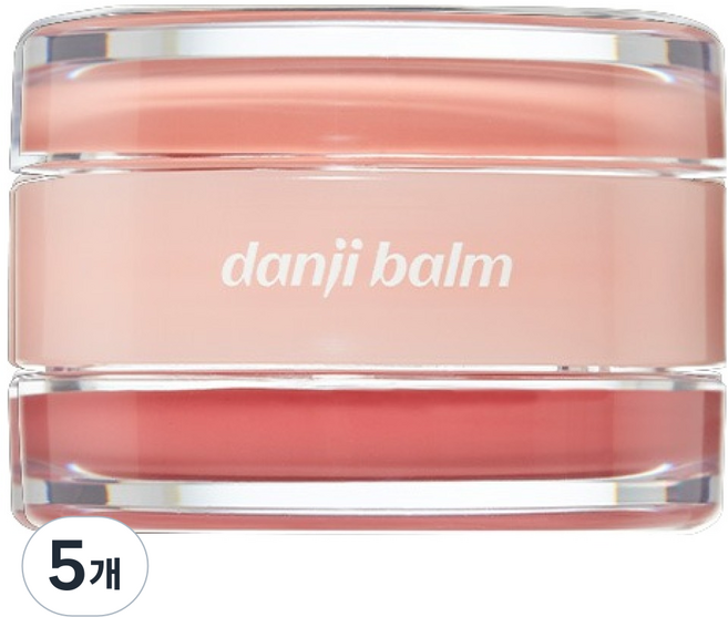 ETUDE 最佳雙人組唇部罐裝膏, 2號 方形冰紅柿 + 蜜桃布丁杯, 5個