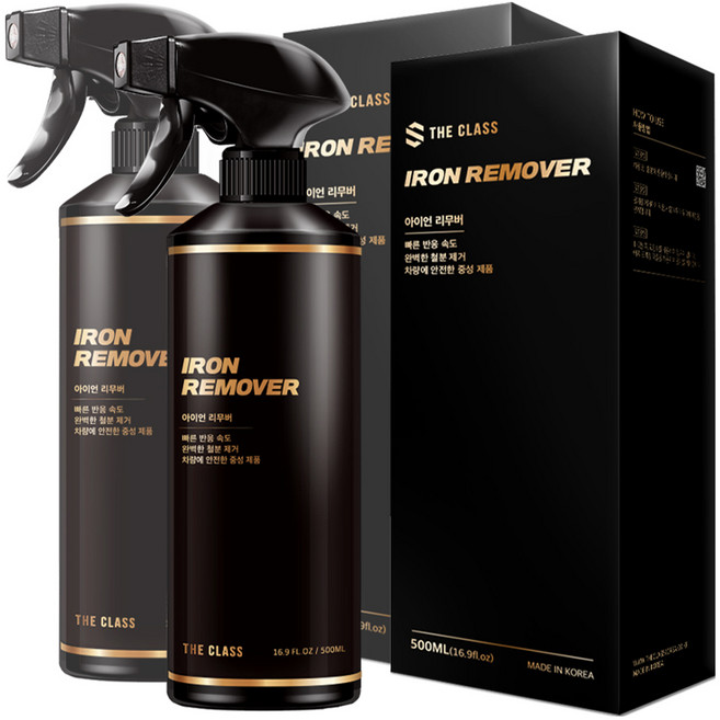 더클래스 아이언 리무버 철분제거제, 500ml, 2개