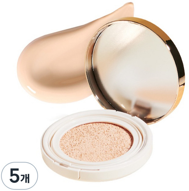 MARSHIQUE 精華光澤提亮防曬氣墊 SPF50+ PA++++, 5個, 12g