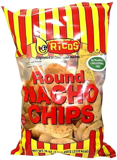 리코스 라운드 나쵸 칩, 454g, 1개 - 쿠팡