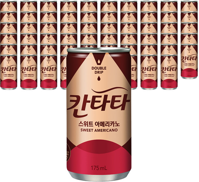 칸타타 스위트 아메리카노, 175ml, 60개