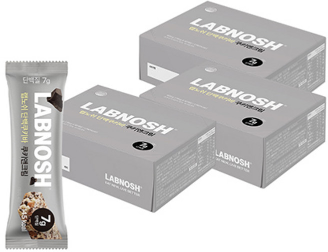랩노쉬 단백쿠키바, 35g, 36개