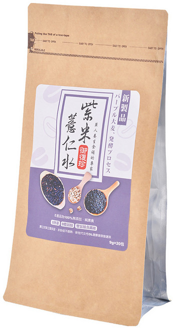 御復珍 紫米薏仁茶, 9g, 20包, 1袋