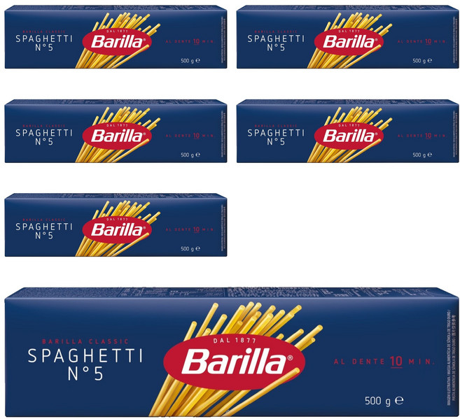 Barilla 百味來 義大利直麵, 6個, 500g