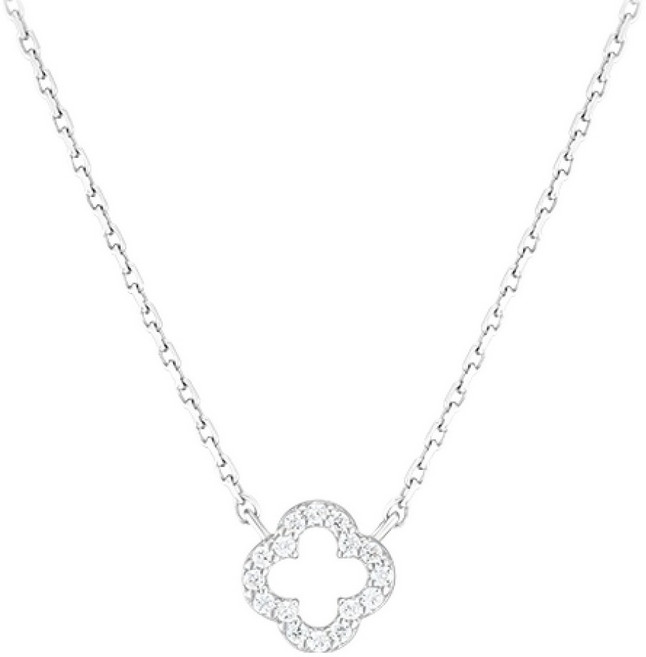 제이에스티나 여성용 제이 클로버 목걸이 + 쇼핑백