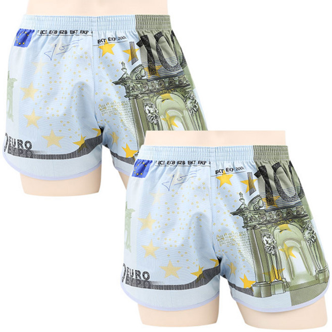 예스플러스 통기성 캐릭터 만화 돈 트렁크 2p