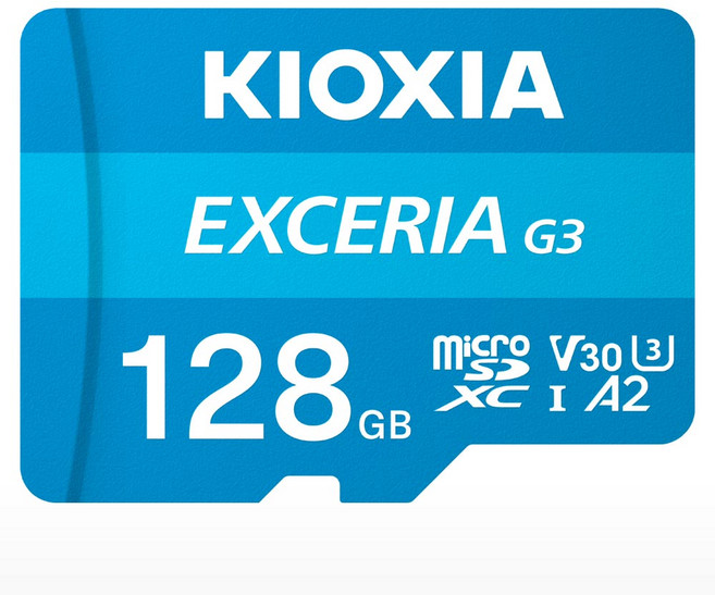 키오시아 EXCERIA 마이크로 메모리 카드 홈캠 블랙박스 CCTV SD LMEX3L128GG4, 128GB, 1개