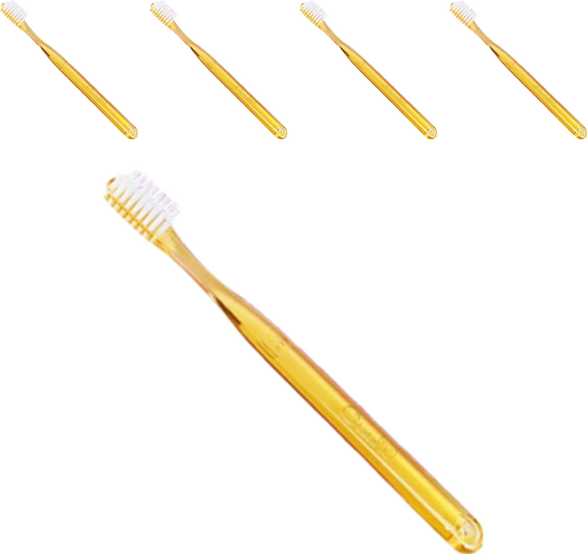 오랄라 미세모 칫솔, 1개입, 5개