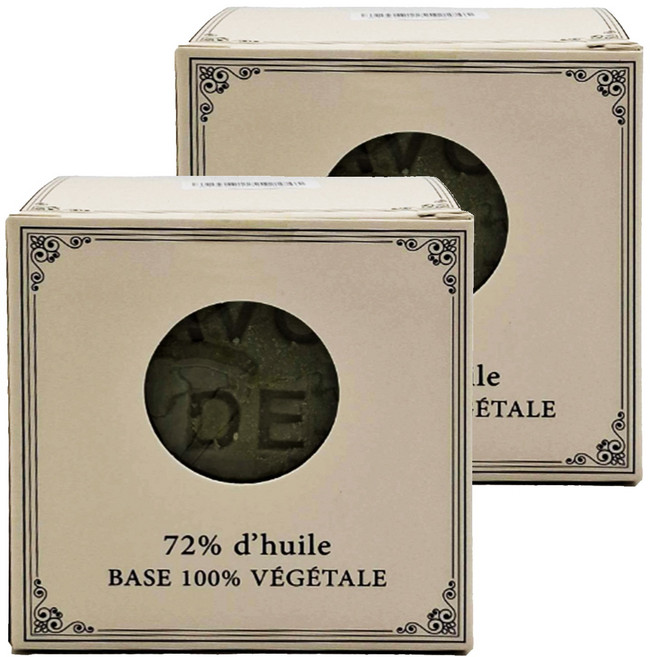 LE SERAIL 席哈爾 正統手作馬賽皂72%橄欖油, 600g, 2個