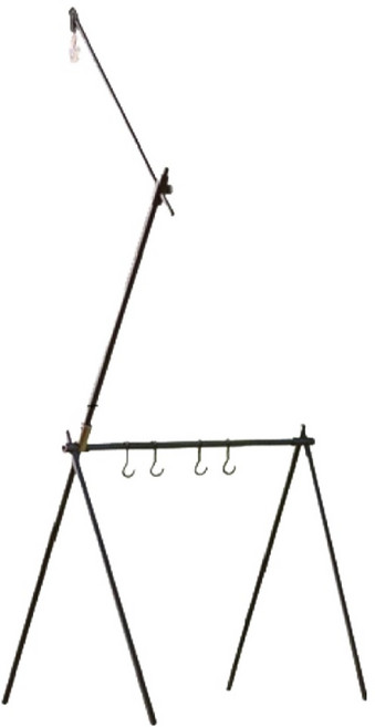 日月鉄工所 鉄男吊掛架 展開(85 x 50 x 180cm) 收納(85 x 5cm) 5kg, 黑色, 1組