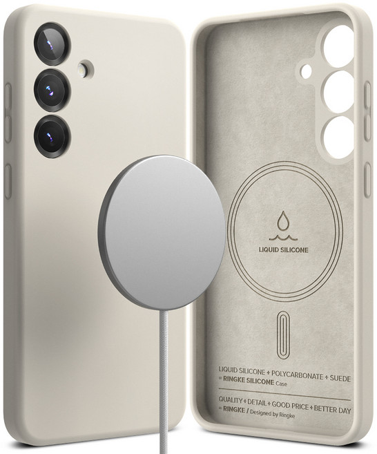 링케 실리콘 맥세이프 마그네틱 휴대폰 케이스