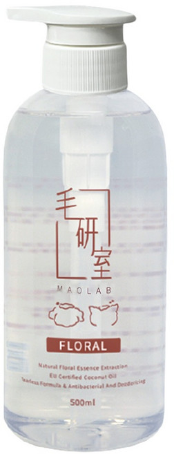 MAOLAB 毛研室 寵物洗毛精 花香調, 500ml, 1瓶