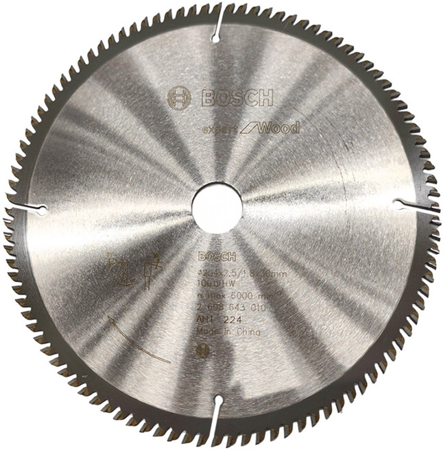 BOSCH 博世 台灣公司貨 木工圓鋸片 10" 254 x 2.5/1.8 x 30mm, T100, 1個