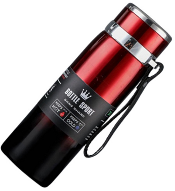 워터하마 대용량 진공 스포츠 보냉 보온병, 그라데이션, 1000ml, 1개