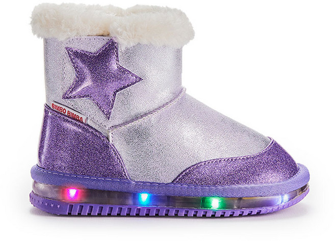 빔보빔바 아동용 트윙클 포근 LED 부츠