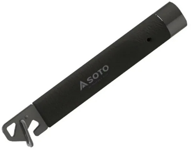 SOTO 兩用瓦斯罐處理器, 黑色 + 灰色, 1支