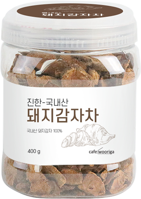 우리가스토리 볶은 돼지감자차, 400g, 1개