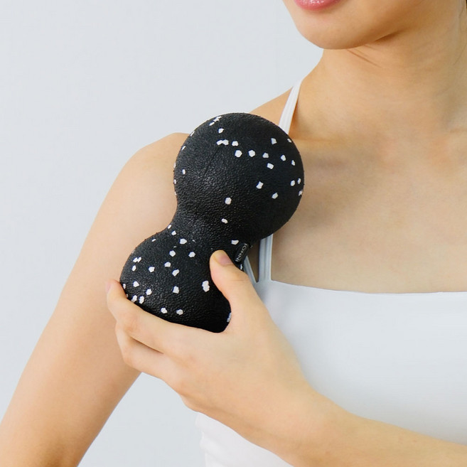 이노이 마사지볼 더블, 블랙, 1개