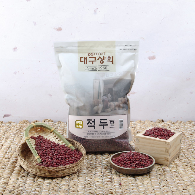 대구농산 중국산 적두 팥, 500g, 1개