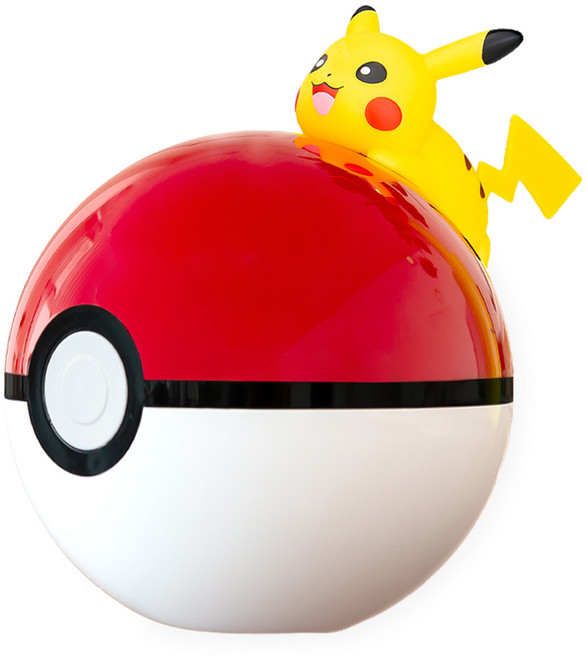 레토 포켓몬스터 피카츄 USB 초음파 미니가습기, PHD01, 혼합색상