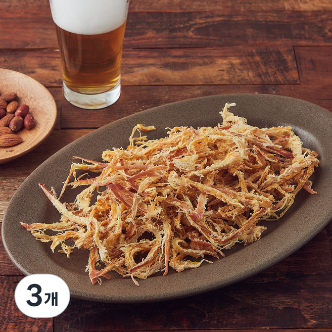 강릉상회 웰빙 숯불구이맛 오징어, 3개, 100g