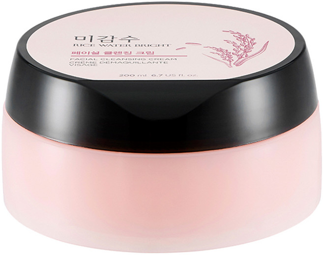 더페이스샵 미감수 브라이트 클렌징 크림 크림/밤, 200ml, 1개