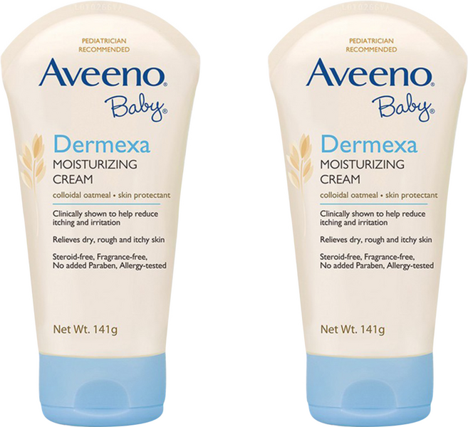 Aveeno baby 嬰兒燕麥益敏修護霜, 141g, 2條