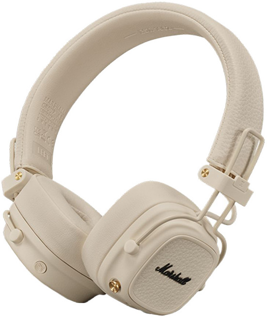 Marshall 藍牙耳罩式耳機, Major V, 奶油白