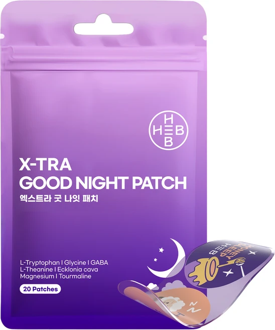 햅 엑스트라 굿 나잇 패치 20개입, 1개 - 쿠팡