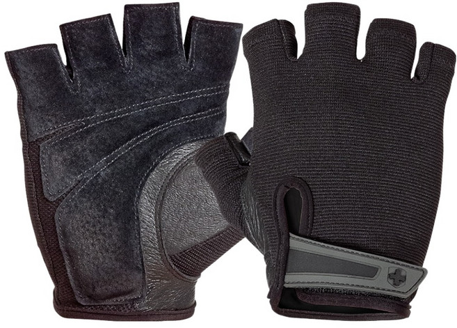 하빈져 파워 글러브 남성용 헬스 장갑 양손세트, 블랙, 1세트