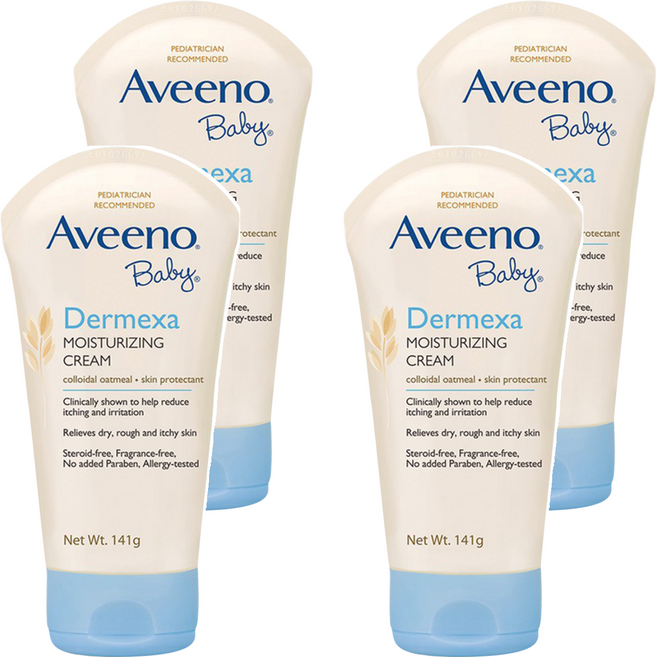 Aveeno baby 嬰兒燕麥益敏修護霜, 141g, 4條