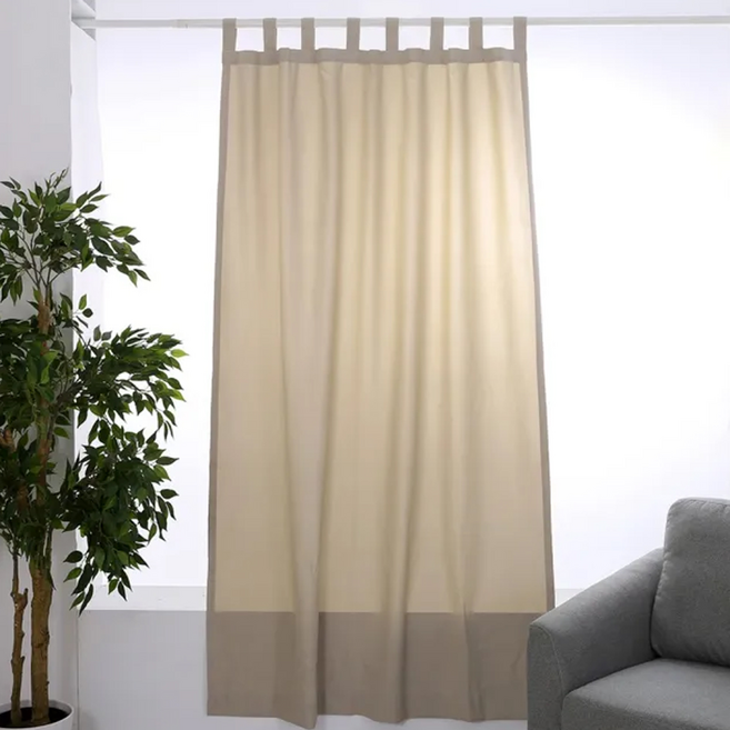 Casa Bella 美麗家居 全遮光窗簾, 卡其色