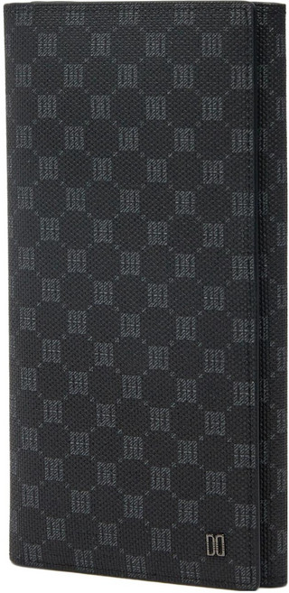 닥스 남성용 루이스 PVC 가죽 로고 DD 패턴 장지갑