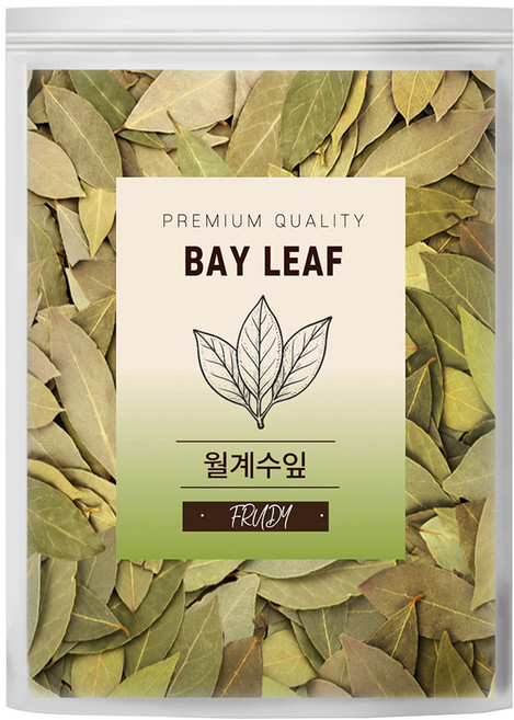 푸르디 건조 월계수잎, 200g, 1개