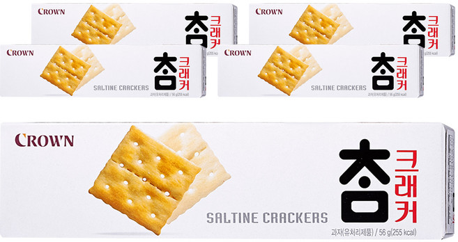 참크래커, 56g, 5개