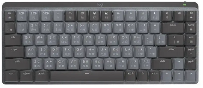 logitech 羅技 MX 無線鍵盤, YR0081, 黑色, 一般型